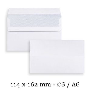 Envelopes 162x114mm (50 Pack)