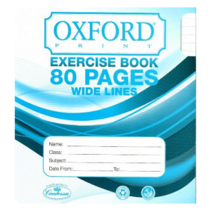 A5 Copybook Wide Lines 80pgs