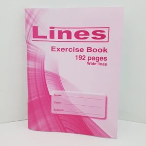 A5 Copybook Wide Lines 192pgs