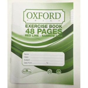 A5 Red & Blue Lined Copybook 48pgs