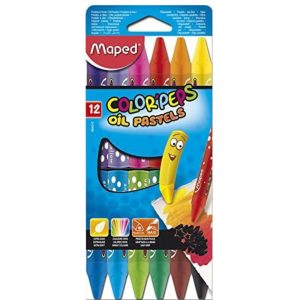 Maped Oil Pastel Crayons By 12