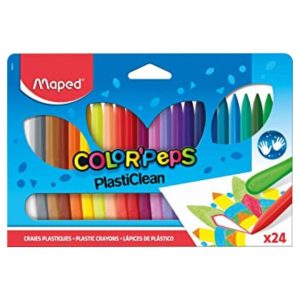Maped PlastiClean Crayons by 24