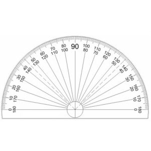 Protractor 180 Degrees