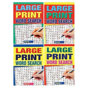 Word Search A4 Game Book (Large Print)
