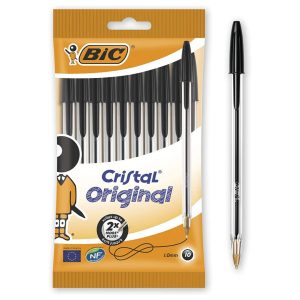 BIC Crystal Original Black Pen