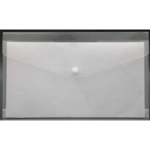 Plastic Button Envelope Cheque Size