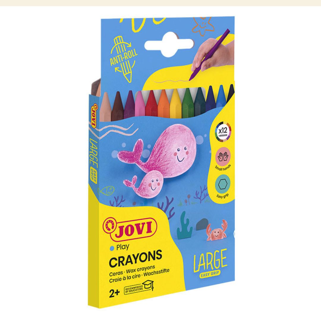 Jovi Wax Crayons x12