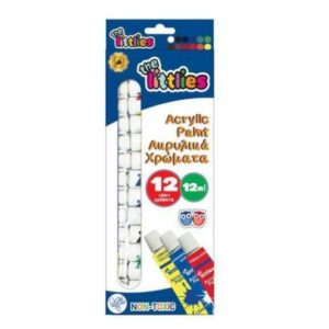 Acrylic Paint (12 Pack) -12ml each