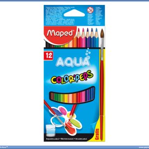 Maped Aquarelli Pencil Colours By 12