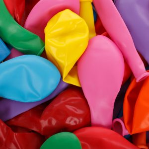 Balloons Assorted Colors x10 (12inx30.4cm)