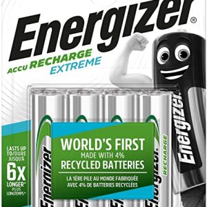 Energizer Rechargeable Batteries AA (4 Pack)