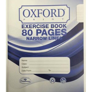 A5 Copybook 80pgs Narrow Lined