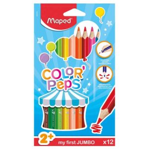 Maped My 1st Jumbo Pencil Colours By 12