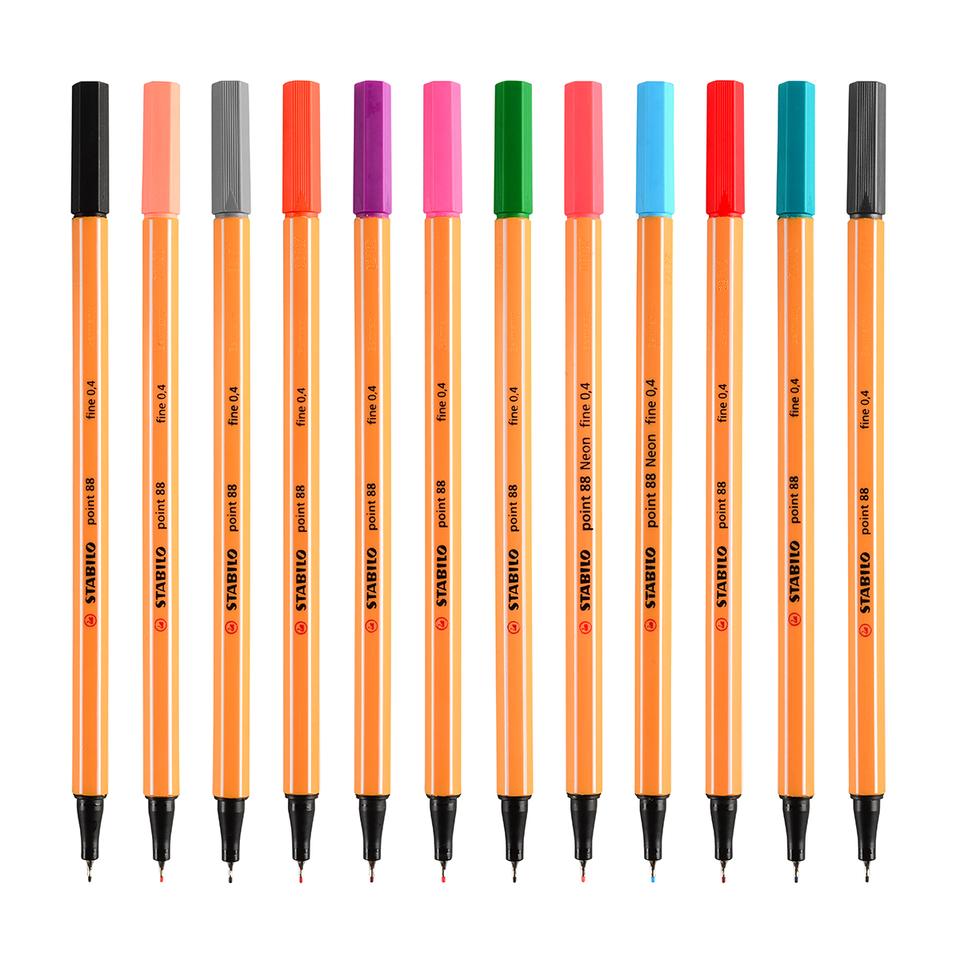 Stabilo Fine Liner Pen 88 0.4mm