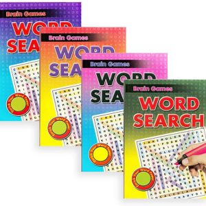 Word Search A5 Game Book