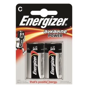 Energizer Power Battery C (2 Pack)