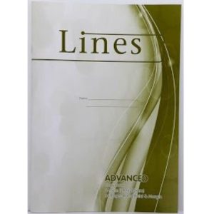 Lines Advanced Notebook Copybook A4