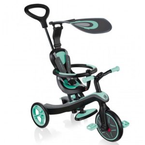 GLOBBER EXPLORER TRIKE 4 IN 1 MINT GREEN (W/HEADREST)