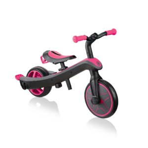 GLOBBER EXPLORER TRIKE 4 IN 1 FUCHSIA (WHEADREST) - Image 4