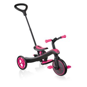 GLOBBER EXPLORER TRIKE 4 IN 1 FUCHSIA (WHEADREST) - Image 6