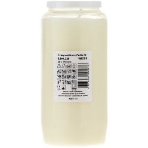 White Oil Grave Candle