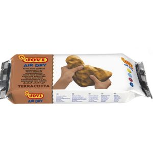 Jovi Air Dry Bar air-hardning modelling clay 500 g Terracotta