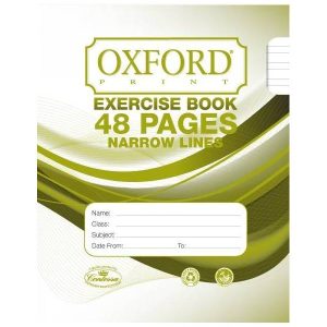 A5 CopyBook 48 Pages Narrow Lines