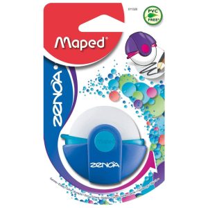 Maped Zenoa Rotary eraser with protective case