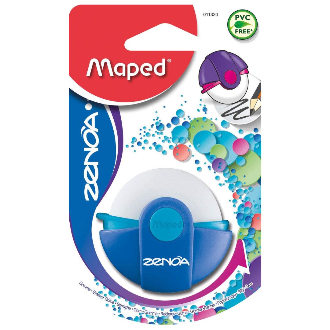 Maped Zenoa Rotary eraser with protective case