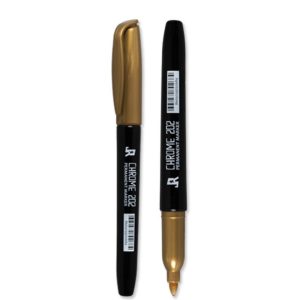 Chrome 202 Permanent Marker- Gold