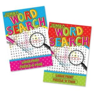 Super Jumbo Word Search Book