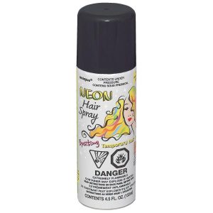 Black Neon Hair Spray, 4.5 fl oz