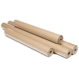 Wrapping Papers Rolls Ribbed Brown