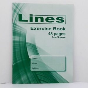 A5 CopyBook - Lines Collection 48 Pages ( 2cm square )