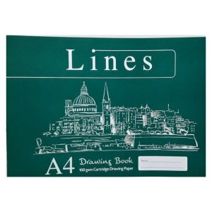 Lines Collection Drawing Book - A4