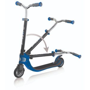 GLOBBER FLOW 125 FOLDABLE SCOOTER BLACK/NAVY BLUE