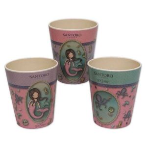 Santoro Gorjuss - Set Of 3 Cups 350Ml