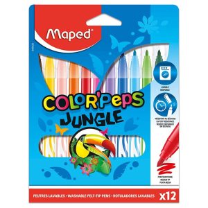 Maped Jungle Color Peps Flet Markers x12