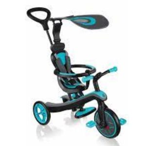 GLOBBER EXPLORER TRIKE 4 IN 1 TEAL COLOR (W/HEADREST)