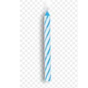Birthday |Cake Candles x24 Blue