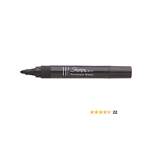 Sharpie M15 Black (box x 12)     2584