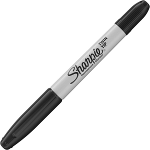 Sharpie Twin Tip Black   1100