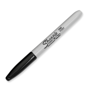Sharpie Fine Black-TK12       0930