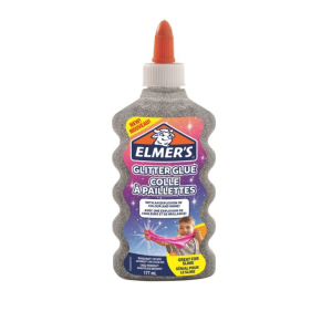 ELMERS GLITTERED GLUE- SILVER-117ML    3026980772550