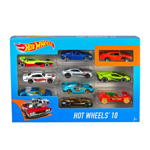 HOTWHEELS 10-PACK CAR GIFT SET        MHW54886