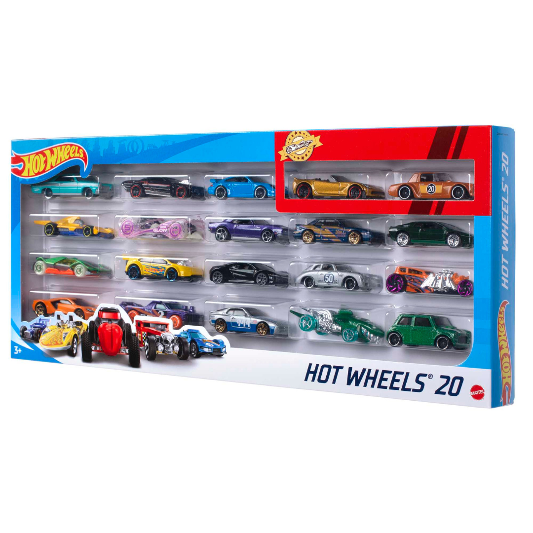 HOTWHEELS BASIC CARS 20-PACK ASST MHWH7045