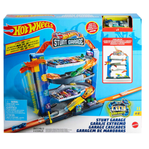 HOTWHEELS CITY STUNT GARAGE PLAYSET           MHWGNL70