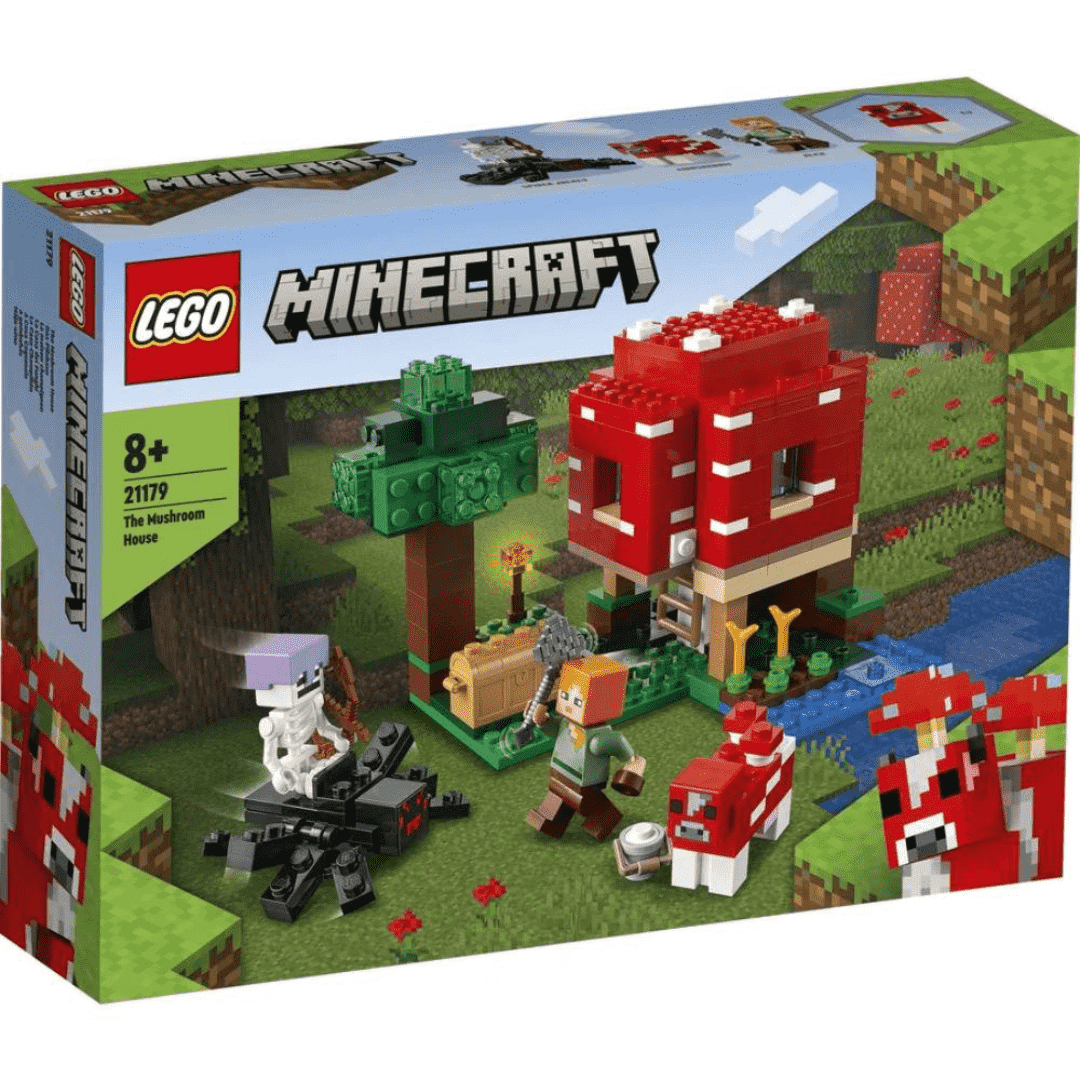 LEGO MINECRAFT THE MUSHROOM HOUSE LO21179