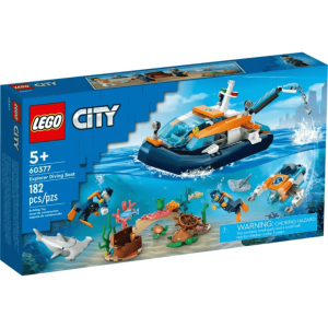 LEGO CITY EXPLORER DIVING BOAT 182PCS                 LO60377