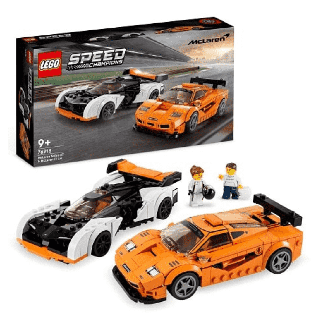 LEGO SPEED MCLAREN SOLUS GT AND MCLAREN F1 LM 571PCS LO76918